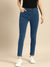Zendra Petite Slim Fit Denim For Ladies-Blue Faded-BE1291