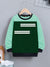 Louis Vicaci Fleece Sweatshirt For Kids-Green with Cyan Green-SP1323/RT2316