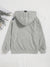 Nyc Polo Raglan Sleeve Fleece Zipper Hoodie For Kids-Grey Melange-SP1245/RT2308