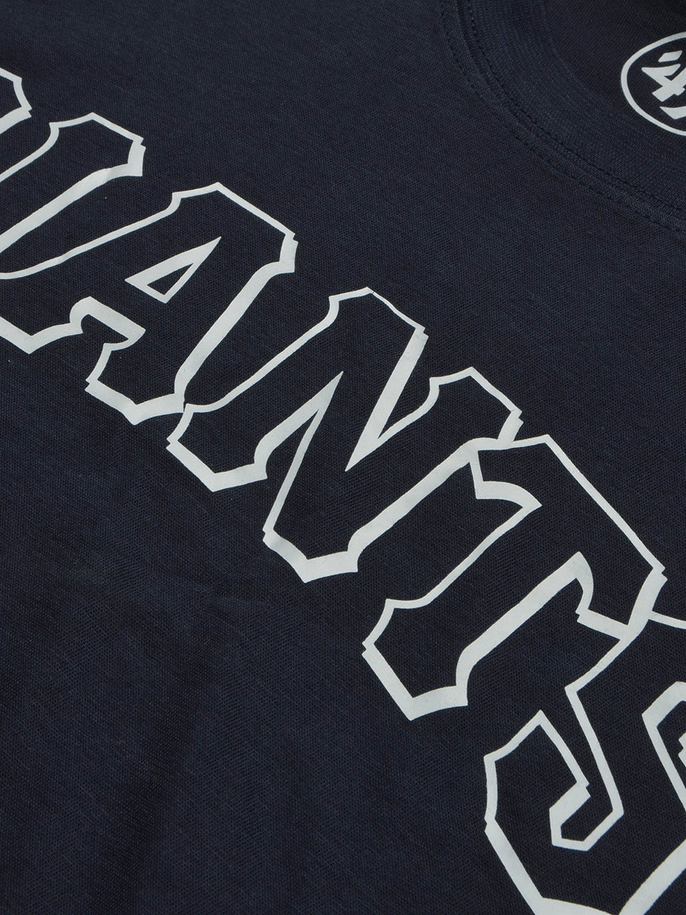 47 Single Jersey Crew Neck Tee Shirt For Men-Navy with Print-BE909/BR13171