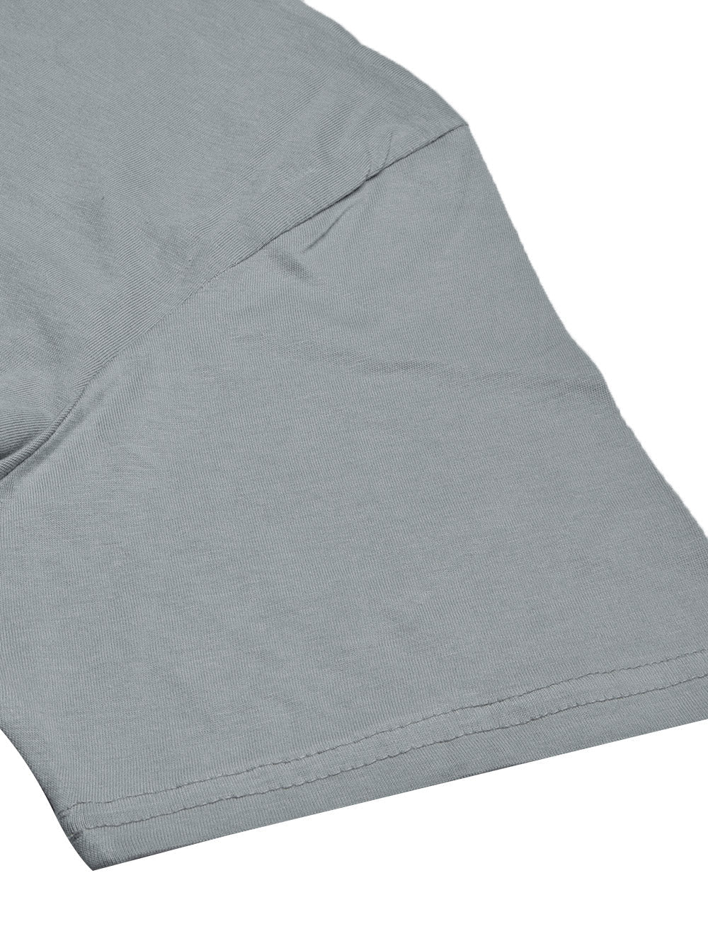 47 Single Jersey Crew Neck Tee Shirt For Men-Slate Grey with Print-BE903/BR13165