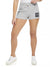 Nyc Polo Terry Fleece Short For Ladies-Grey Melange-SP718