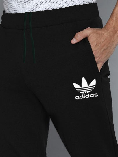 ADS Fleece Jogger Sweatpant For Men-Black-BE2673