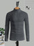 New Fashion Cardigan Wool Sweater For Men-Navy-BE457
