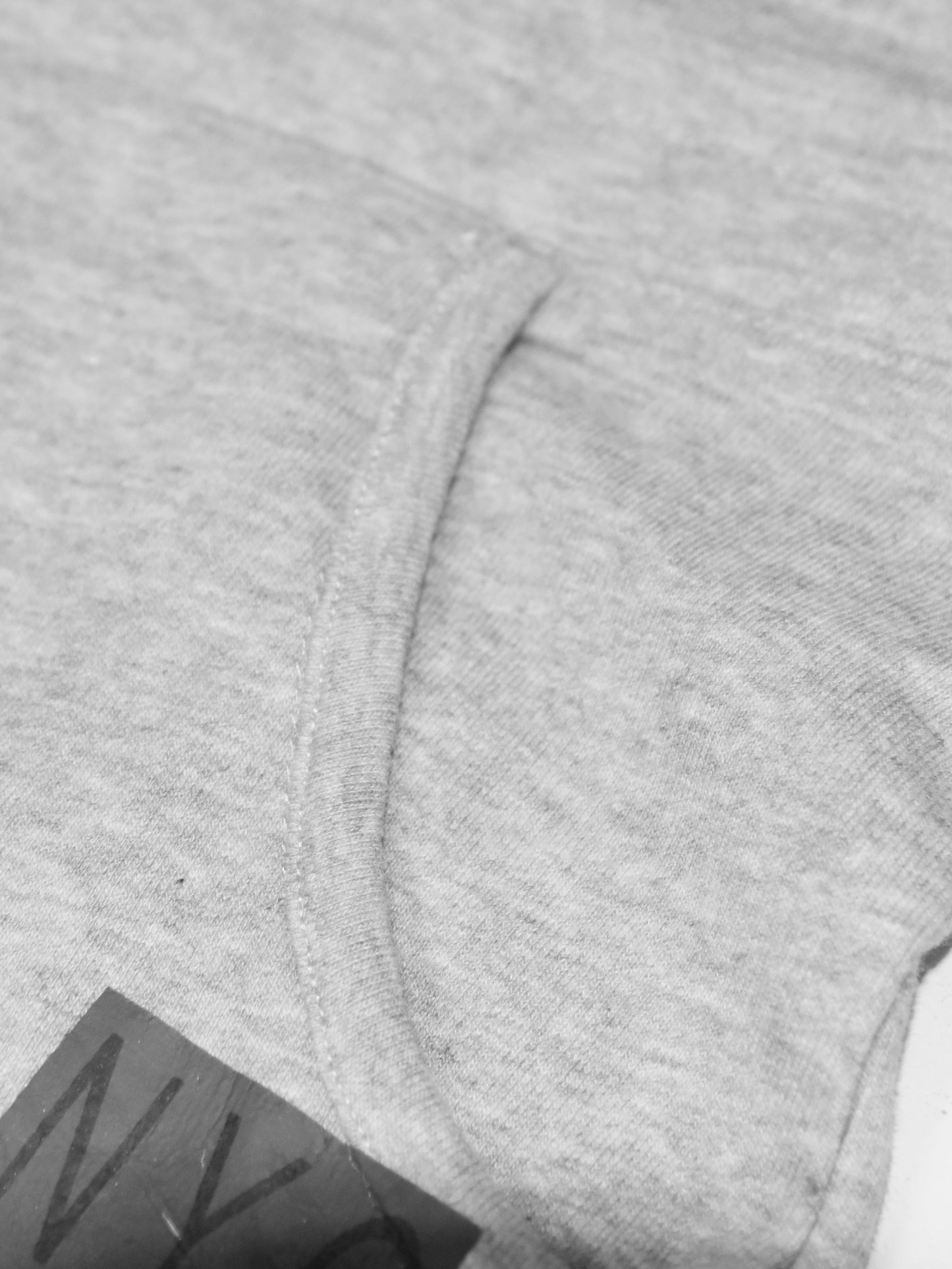 Nyc Polo Terry Fleece Short For Ladies-Grey Melange-SP718