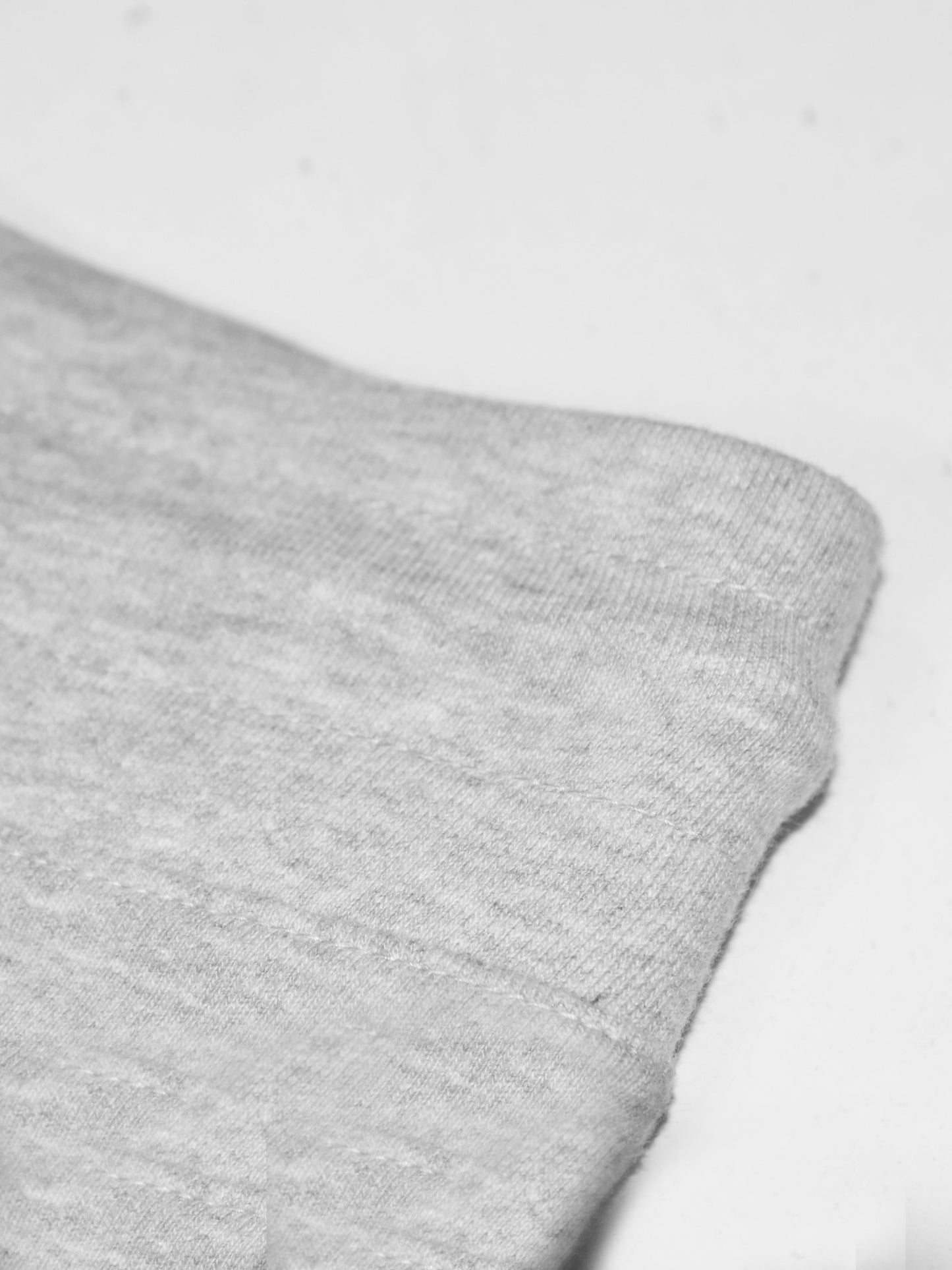 Nyc Polo Terry Fleece Short For Ladies-Grey Melange-SP718