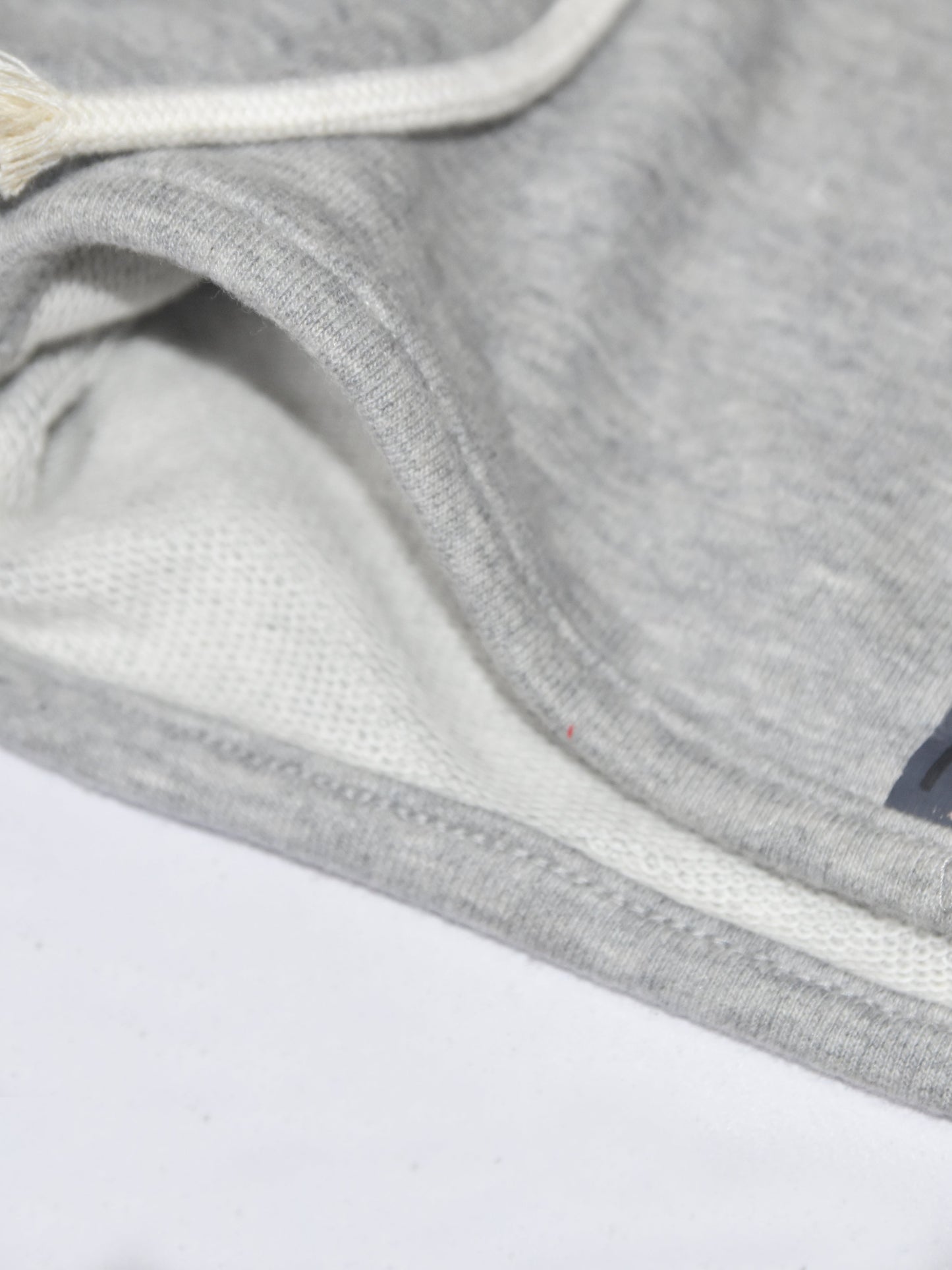Nyc Polo Terry Fleece Short For Ladies-Grey Melange-SP718