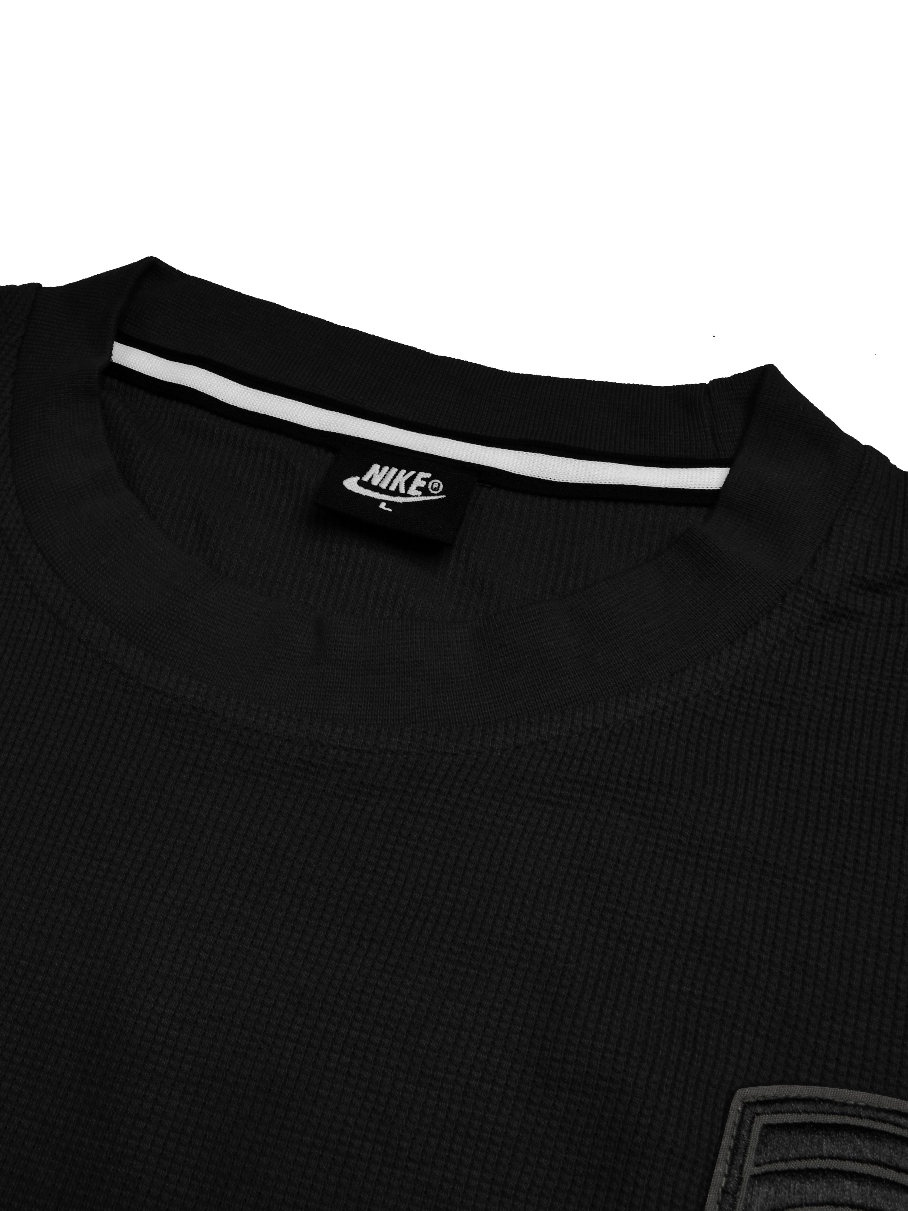 NK Thermal Under Jacket Half Sleeve Shirt For Men-Black-SP1256/RT2311