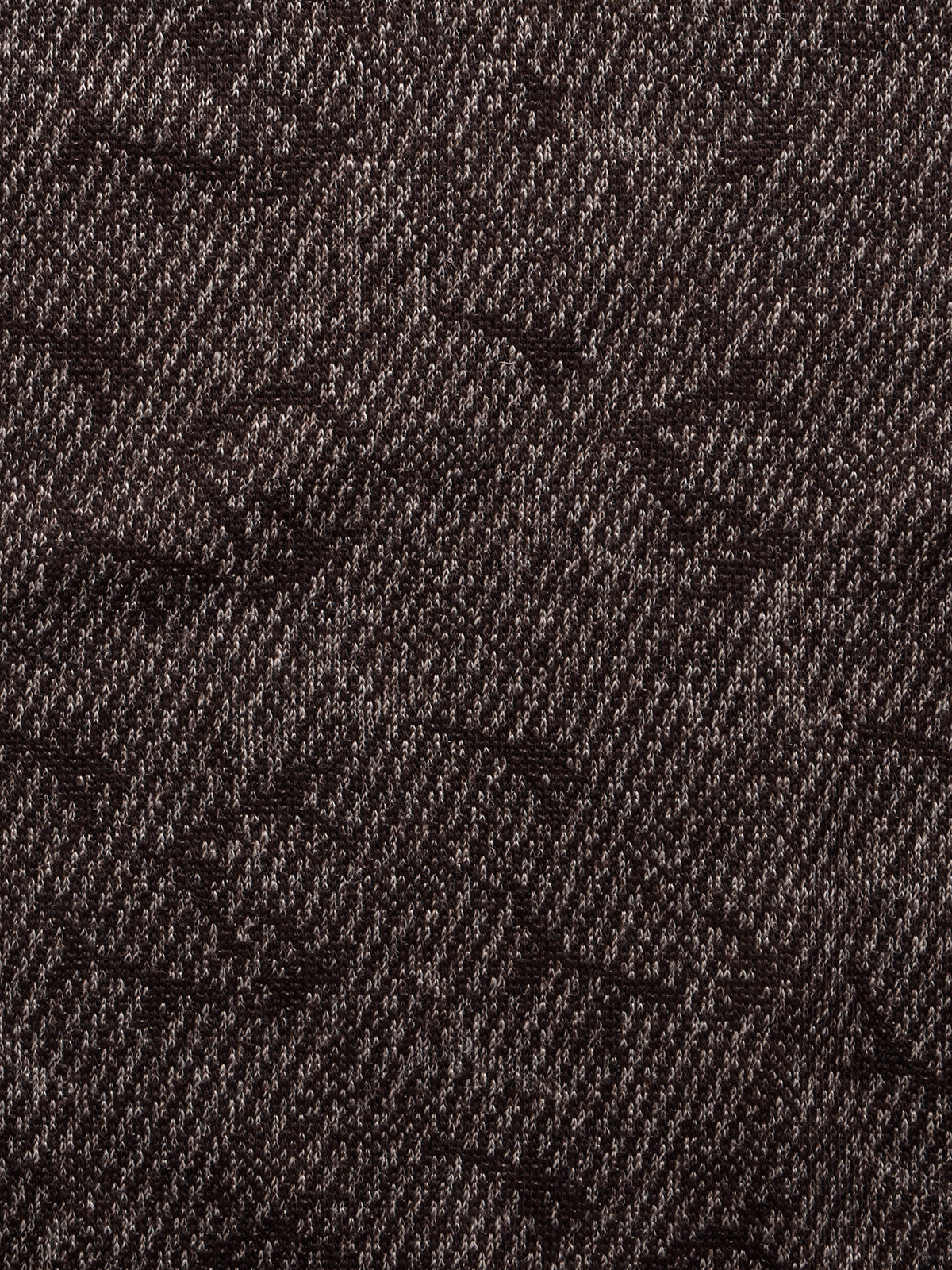 Louis Vicaci Full Sleeve Wool Sweatshirt For Men-Brown Melange-BE263/BR1068