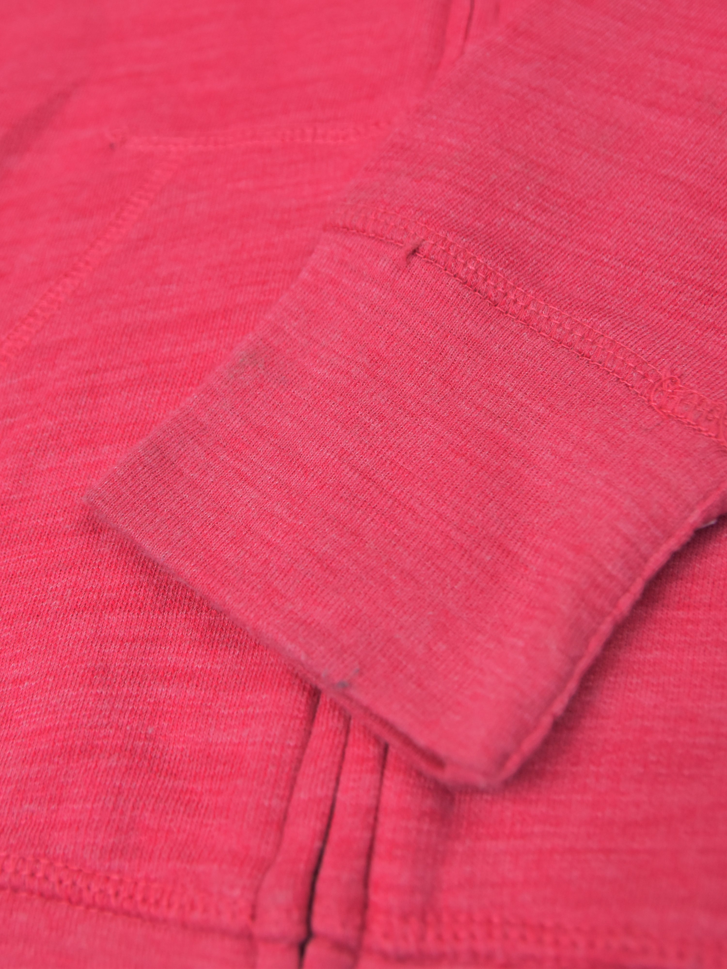 NK Terry Fleece Zipper Hoodie For Men-Pink Melange-SP470