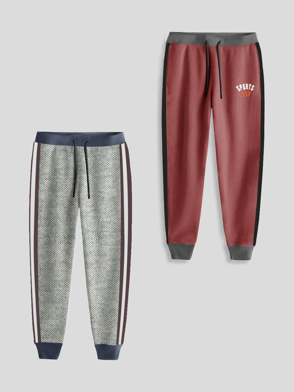 Pack Of 2 Slim Fit Jogger Trouser For Kids