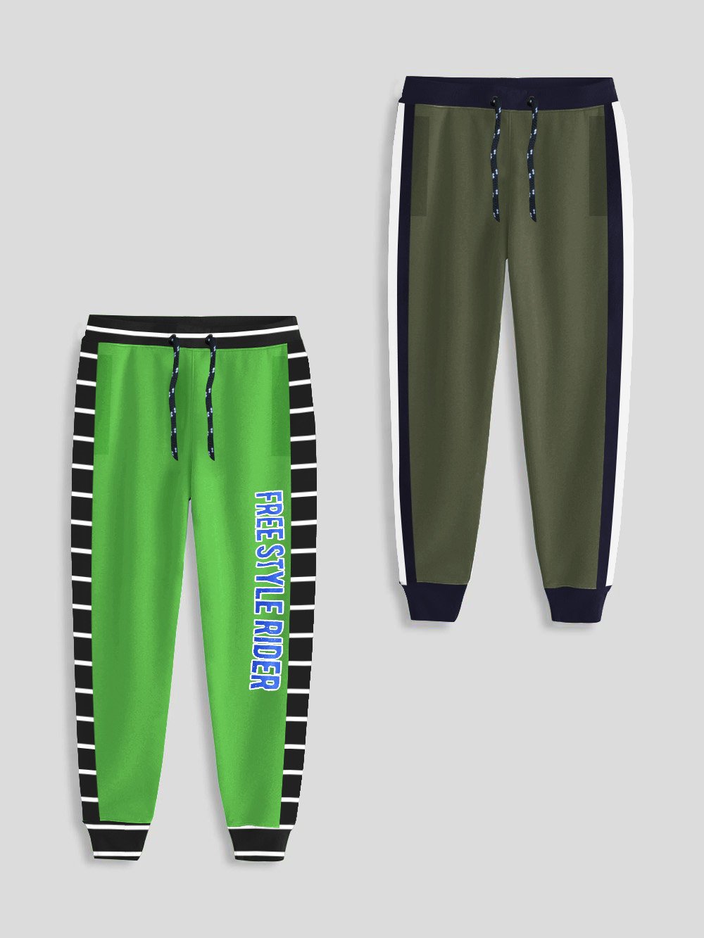 Pack Of 2 Slim Fit Jogger Trouser For Kids