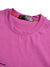 Louis Vicaci Single Jersey Tee Shirt For Kids-Magenta-BE841/BR13080