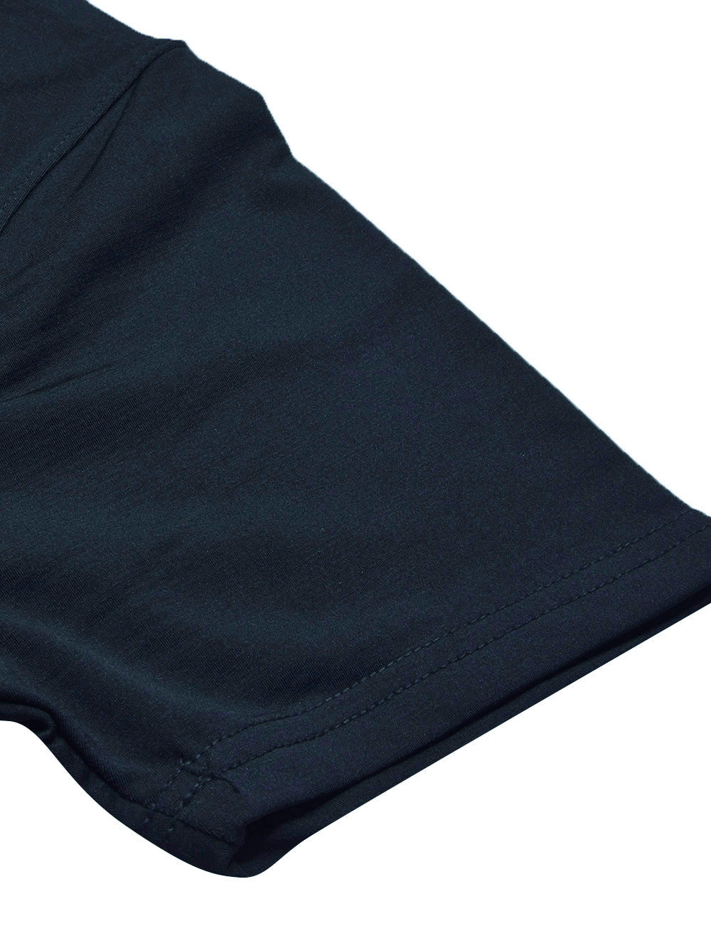 Louis Vicaci 4 Side Lycra Summer T Shirt For Men-Prussian Blue-BE1050/BR13283