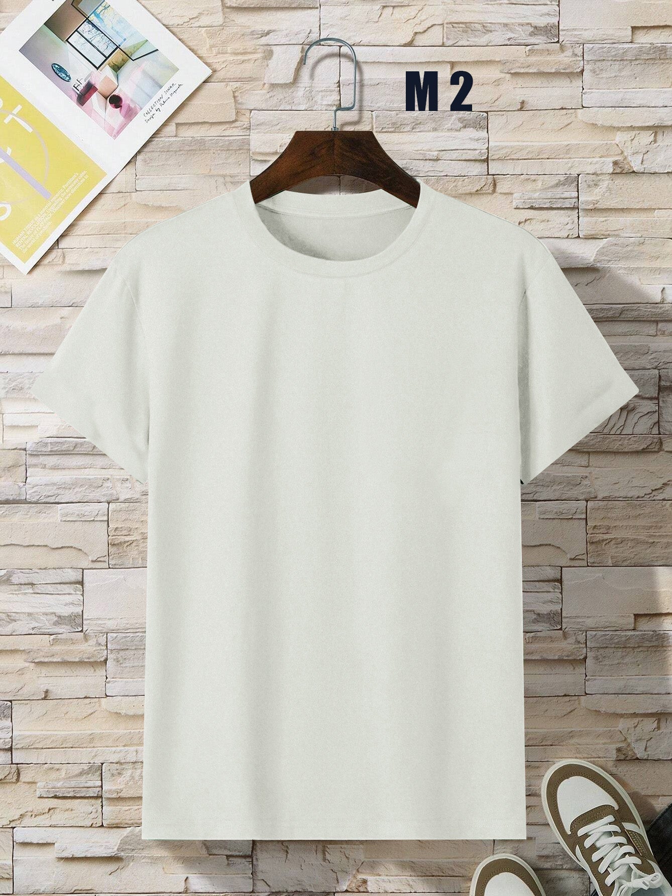 Next Single Jersey Crew Neck Tee Shirt For Men-BE1681