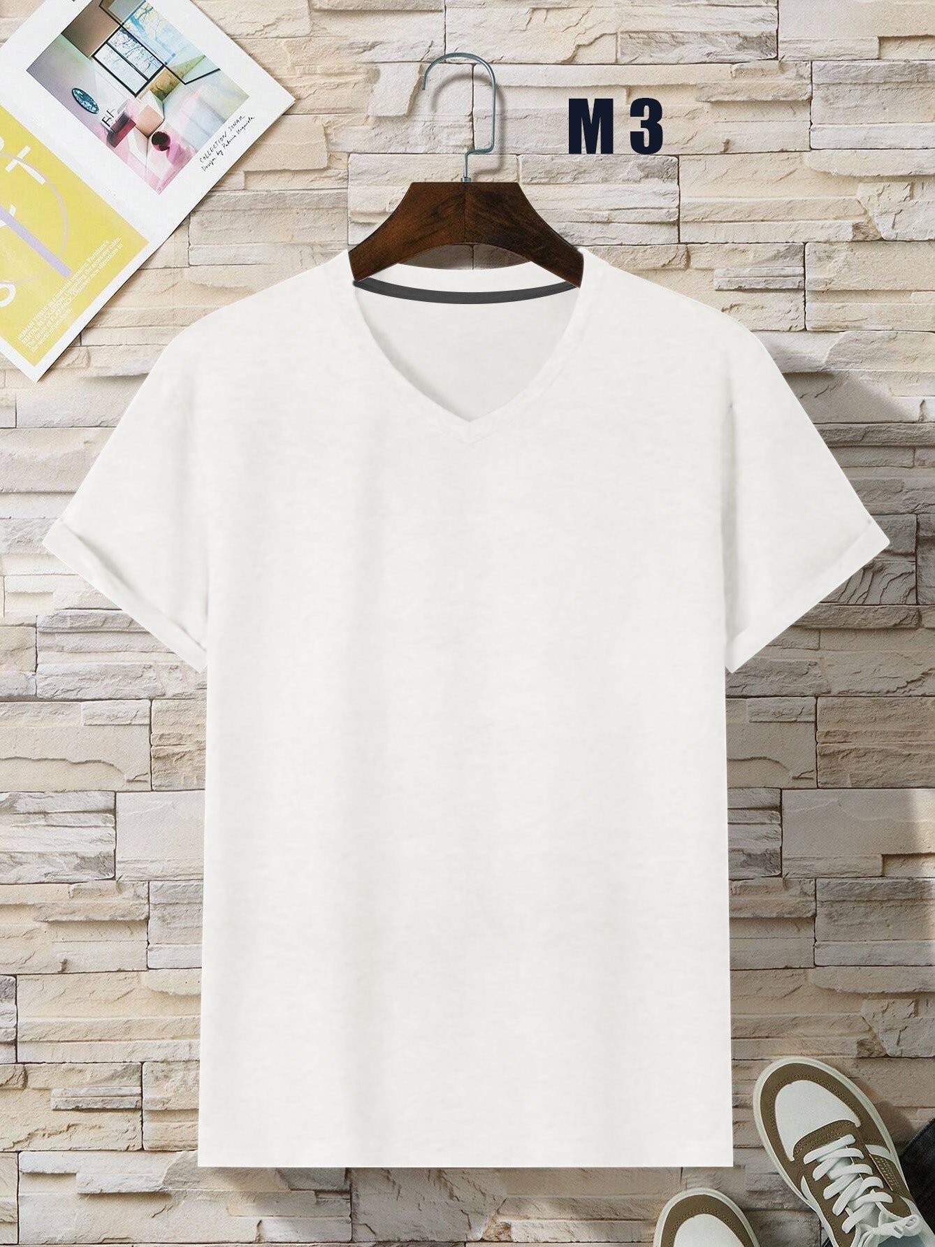 Next Single Jersey Crew Neck Tee Shirt For Men-BE1681