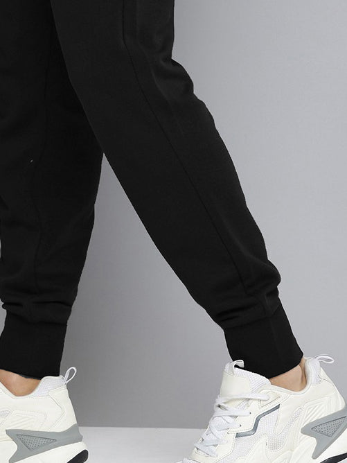 NK Terry Fleece Jogger Sweatpant For Men-Black-BE2642