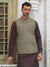 Classic Traditional Waistcoat For Men-Light Brown Melange-SP1694