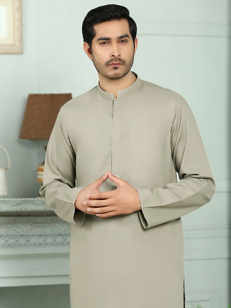 Maryland Cotton Sutton Unstitched Suit For Men-Light Grey-SP1819/RT2451