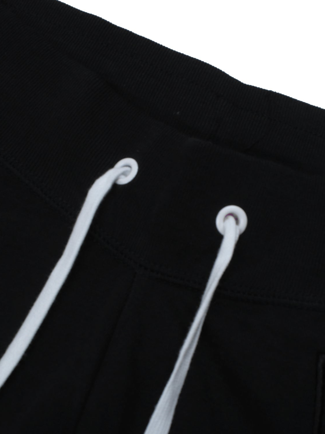 NK Fleece Slim Fit Without Pockets Jogger Trouser For Ladies-Black-SP970