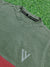 Crew Neck Long Sleeve Single Jersey Tee Shirt For Kids-Light Olive With Panels-AZ145