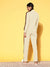 Louis Vicaci Fleece Zipper Tracksuit For Ladies-Light Skin With Black Stripe-SP244/RT1551