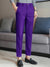 Louis Vicaci Interlock Stretchy Slim Fit Lycra Pent For Men-Purple-RT1913