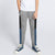 Next Slim Fit Jogger Trouser For Kids- Grey Melange with Black & Navy Melange Panels-SP2620