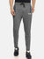 Drift King Regular Fit Light Fleece Jogger Trouser For Men-Charcoal Melange-BE289/BR1088