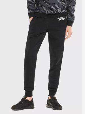 Drift King Slim Fit Light Fleece Jogger Trouser For Men-Black-BE291/BR1090