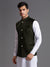 Premium Quality Stylish Waistcoat For Men-Dark Olive-SP2978