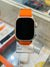 S9 Ultra Smart Watch Series with 3 Stripes-Orange-BR685