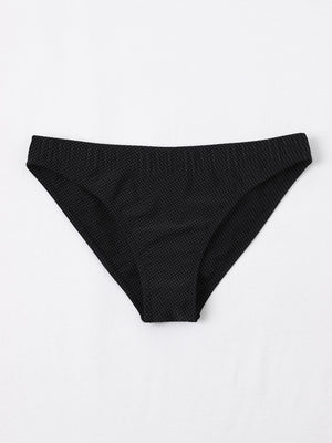 New stylish Net Bikini Bottom For Ladies-Black-BR761