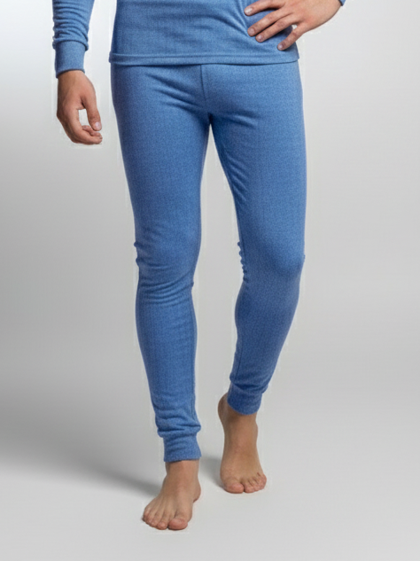 Thermal Warmer Trouser For Men-Blue-TVS11