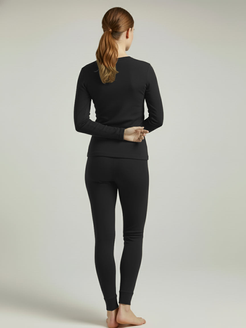 VZV Warmer Suit For Women-Black-VZV11