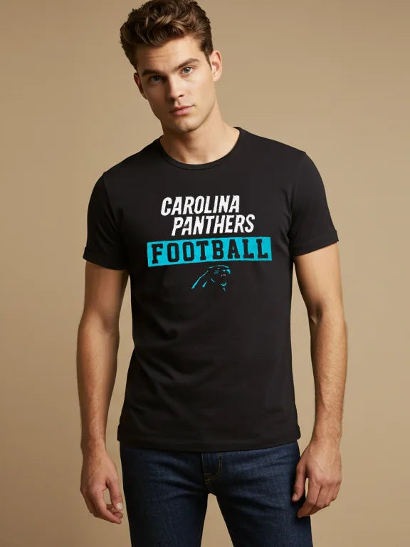 47 Single Jersey Crew Neck Tee Shirt For Men-Black with Print-SP1960