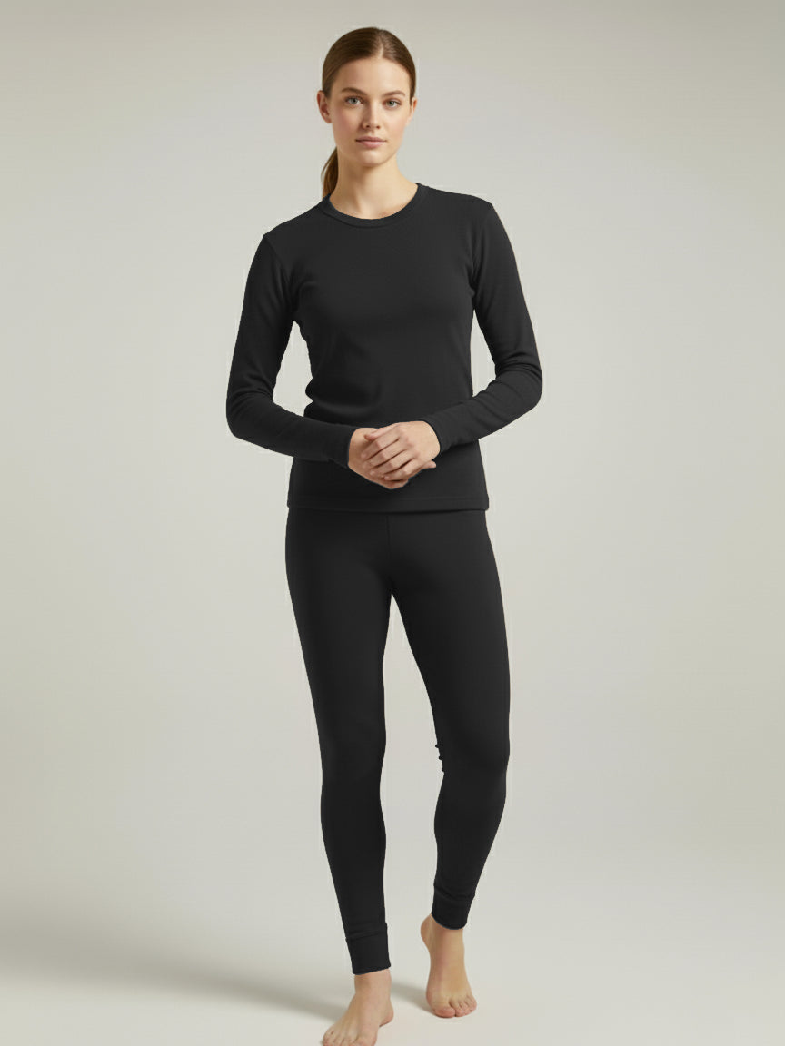 VZV Warmer Suit For Women-Black-VZV11