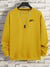 NK Fleece Crew Neck Sweatshirt For Men-Yellow-SP3379