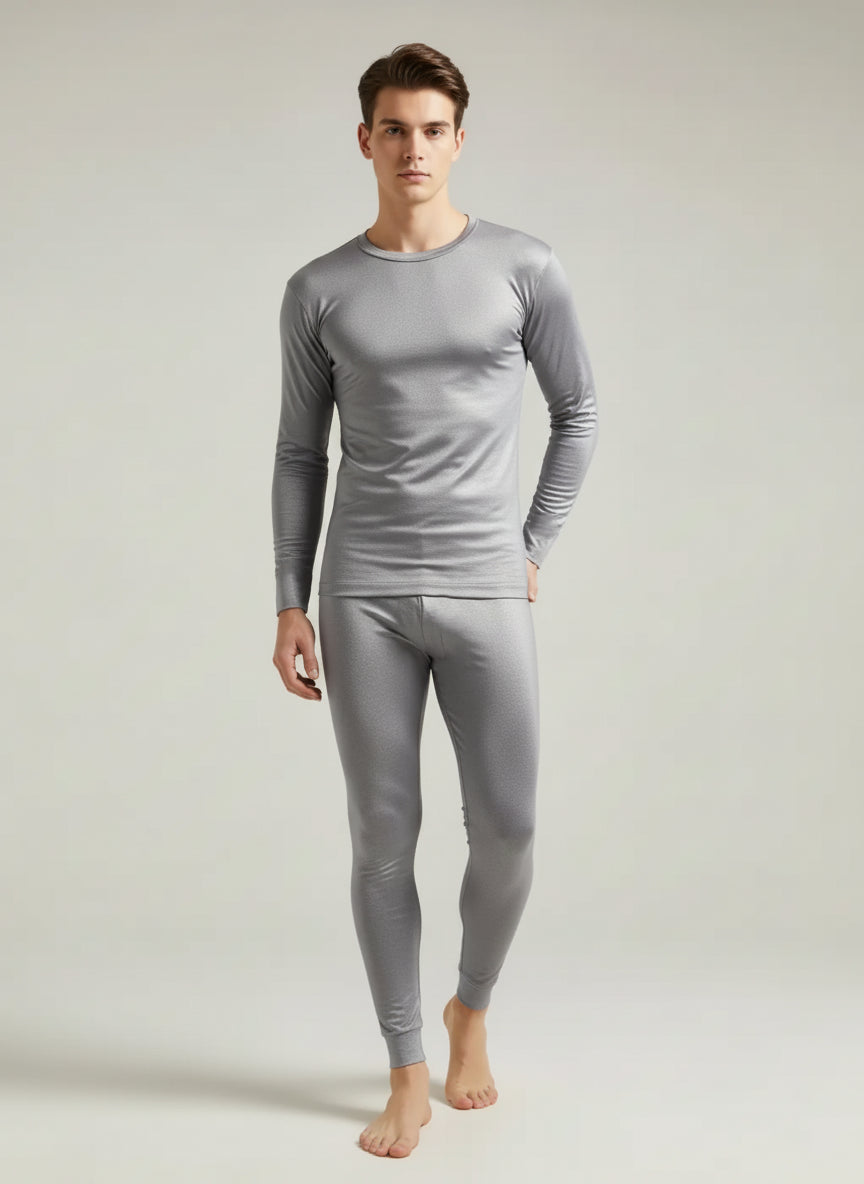 VZV Warmer Suit For Men-Silver-VZV02