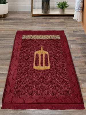 Super Soft Muslim Prayer Foam Thick Velvet Non-Slip Janamaz-BE1648/BR13879