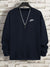 NK Fleece Crew Neck Sweatshirt For Men-Navy-SP3365