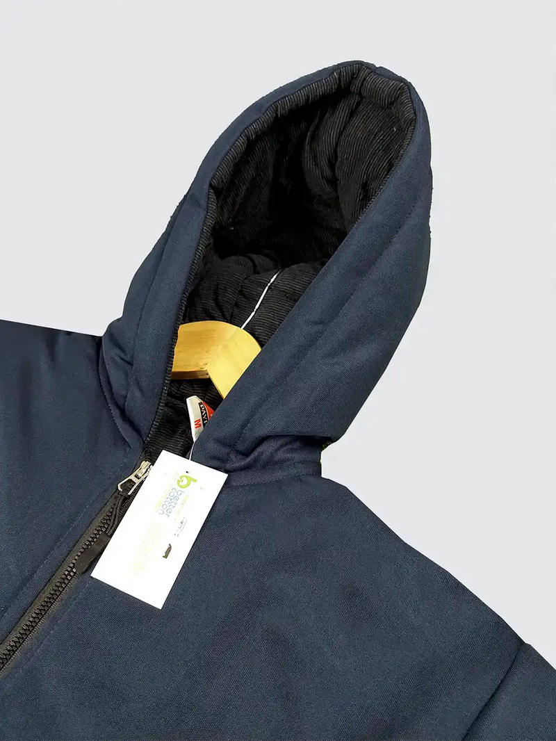 Payper Zipper Winter Jacket For Men-Dark Navy-PH02