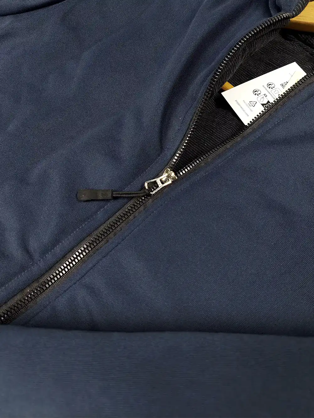 Payper Zipper Puffer Hoodie For Men-Dark Navy-PH02