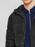 Premium Imported Parachute Long Puffer Jacket-Black-BE356/BR1126