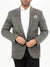 Oxen Premium Regular Fit Checked Blazer For Mens-BE2155