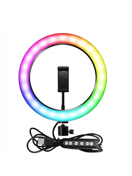 26cm Mj26 10.2 Rgb Led Soft Ring Light-BE1907/BR14058