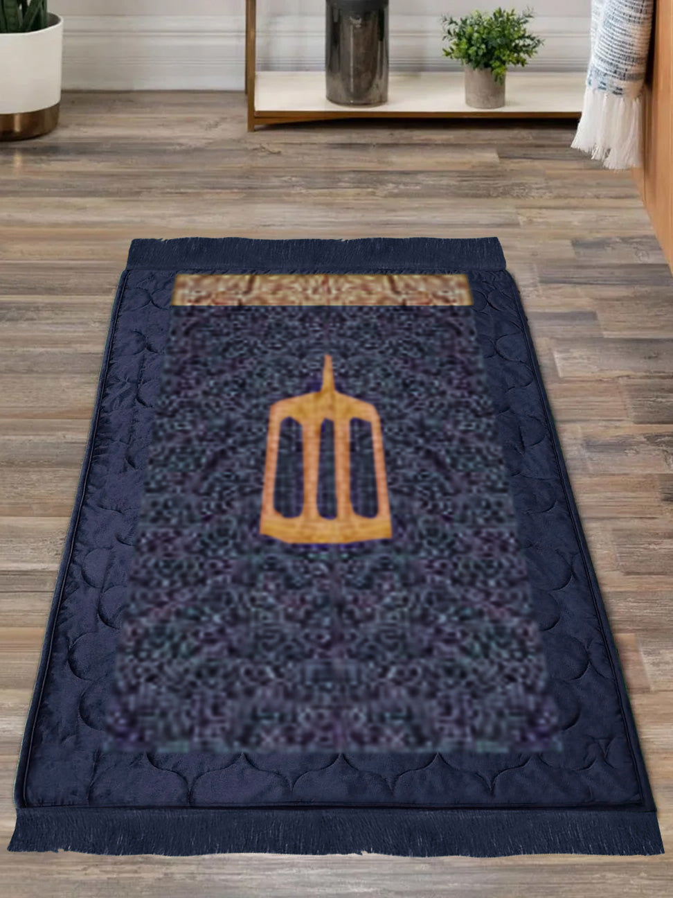 Super Soft Muslim Prayer Foam Thick Velvet Non-Slip Janamaz-BE1648/BR13879