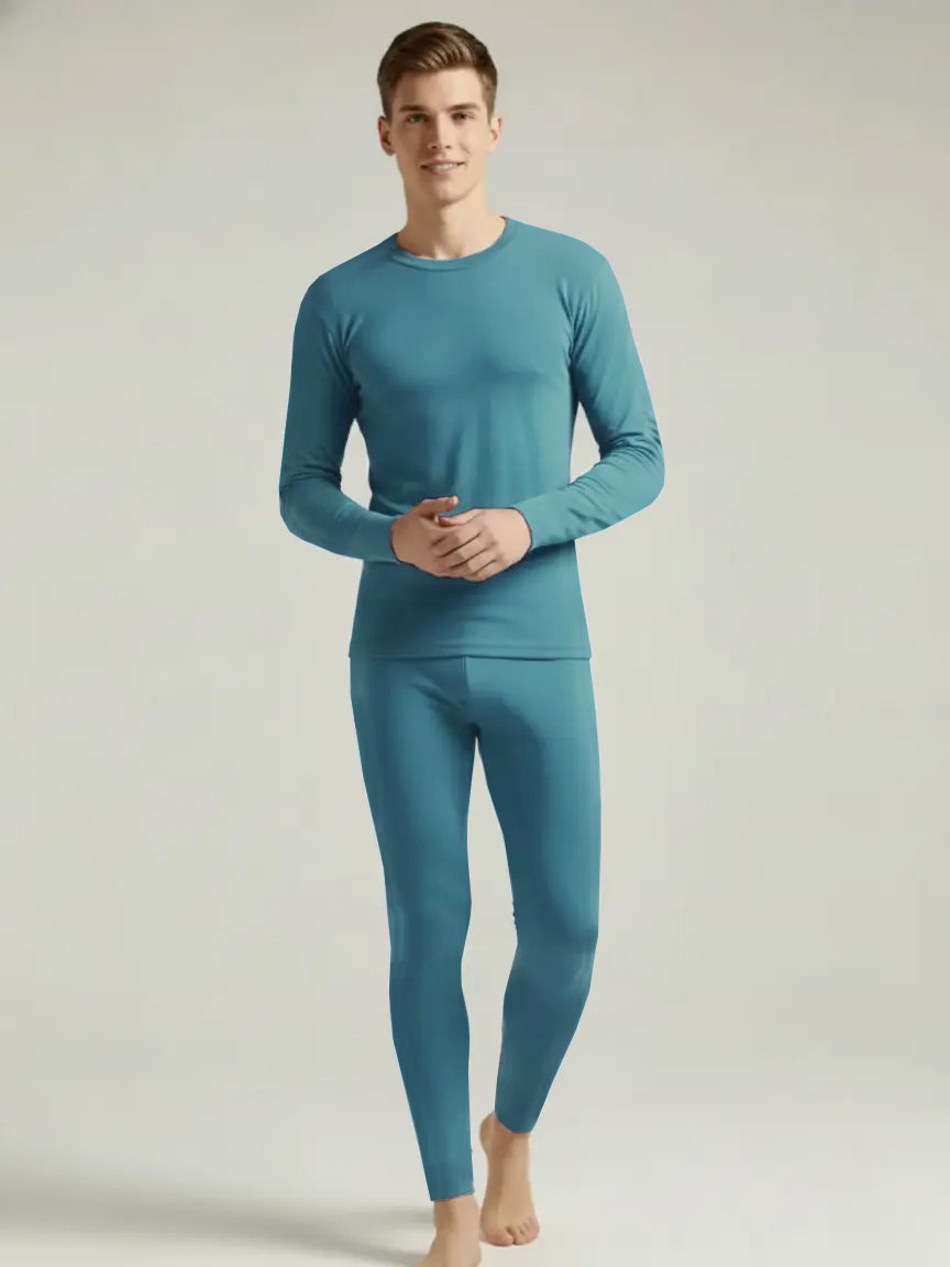 VZV Night Suit For Men-Light Zinc-VZV13