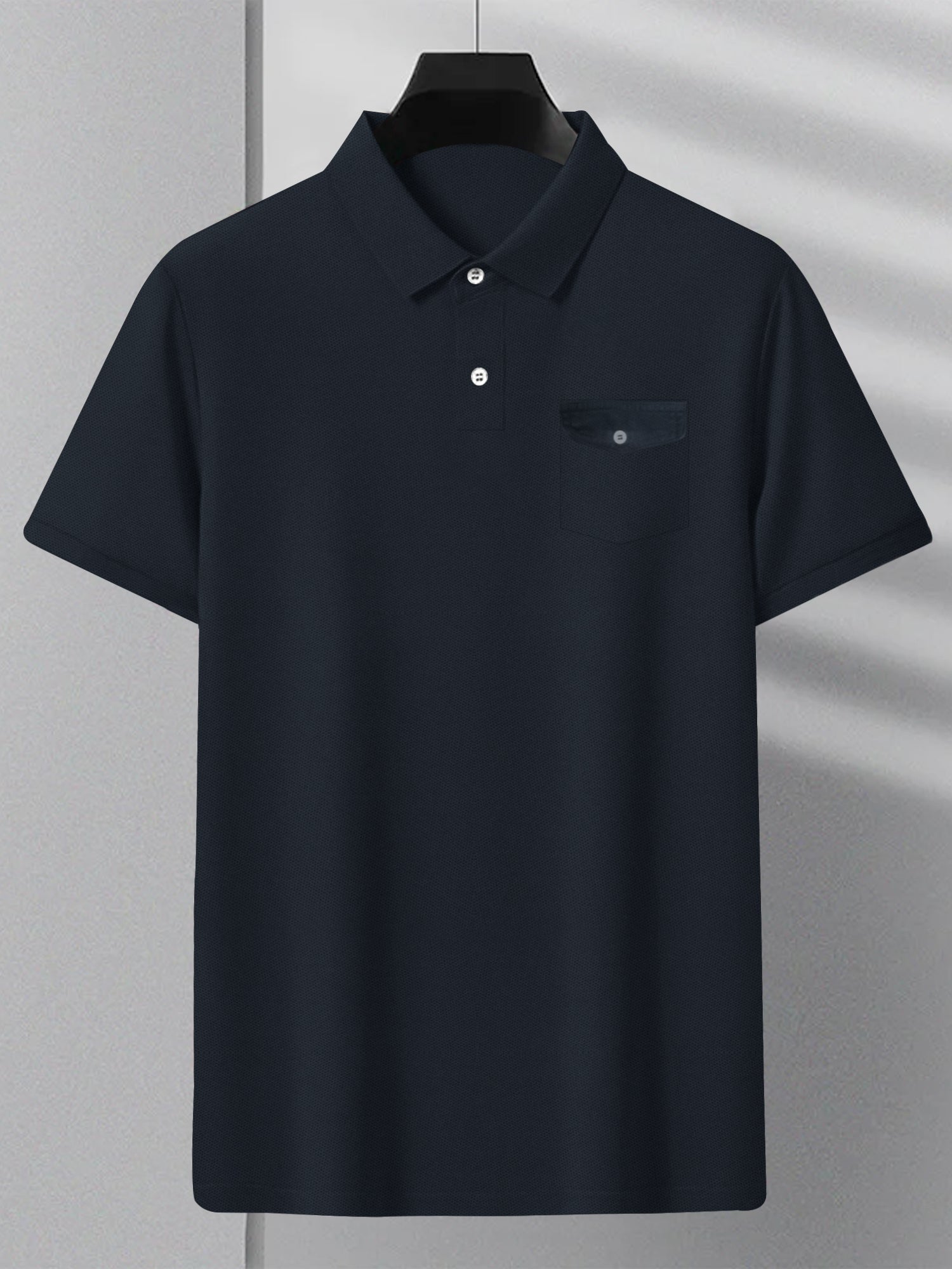 NXT Summer P.Q Polo Shirt For Men-Navy-SP3234