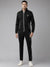 Louis Vicaci Fleece Zipper Tracksuit For Men-Black-BR835